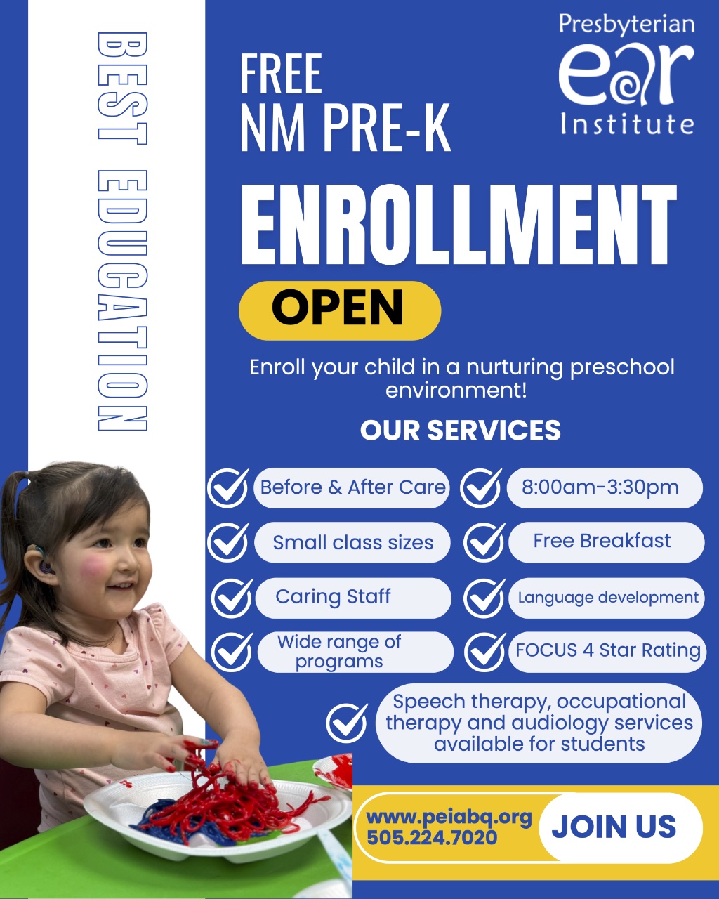 Enrollment information